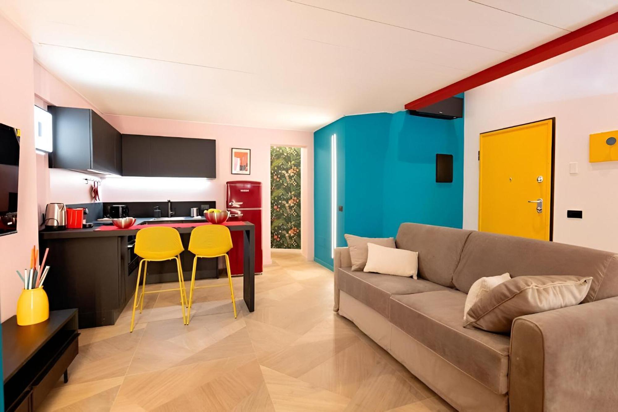 Margot Color Apartment - Trastevere - Loft Di Lusso Rome Bagian luar foto