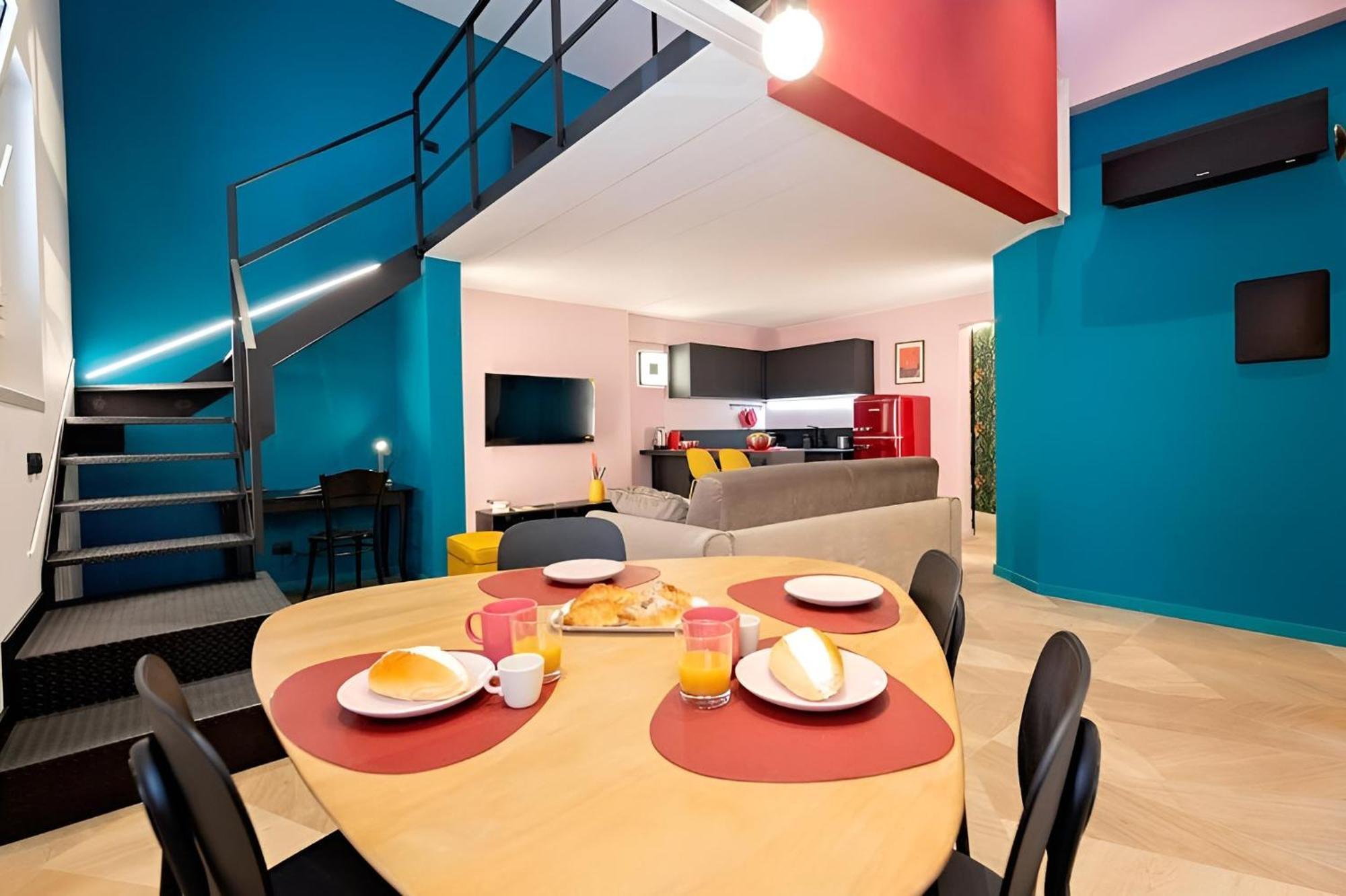 Margot Color Apartment - Trastevere - Loft Di Lusso Rome Bagian luar foto